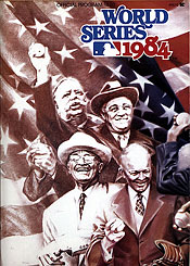 1984 World Series Program Cover