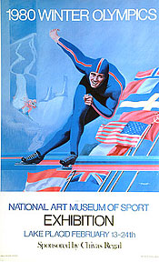 1980 Winter Olympics Poster